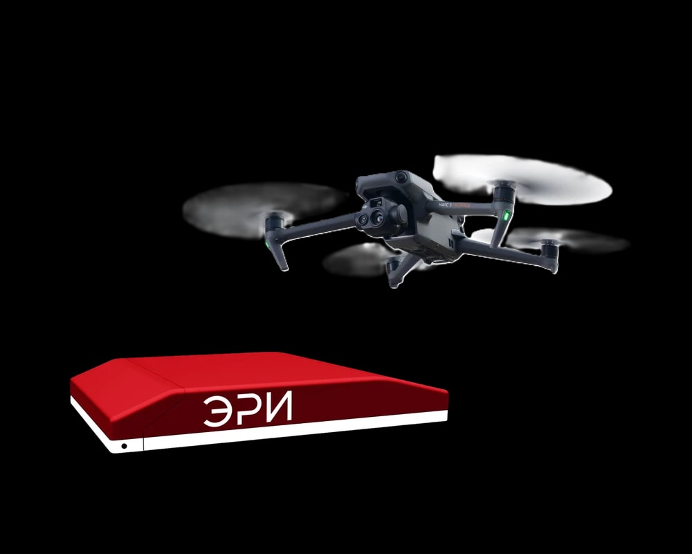 Дронопорт ЭРИ-АВТО с БВС DJI Mavic 3T Enterprise