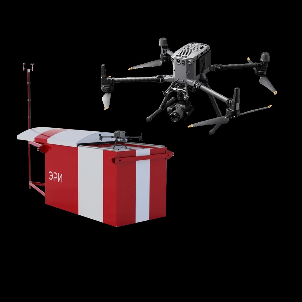 Дронопорт ЭРИ-М300 с БВС DJI Matrice 300 RTK